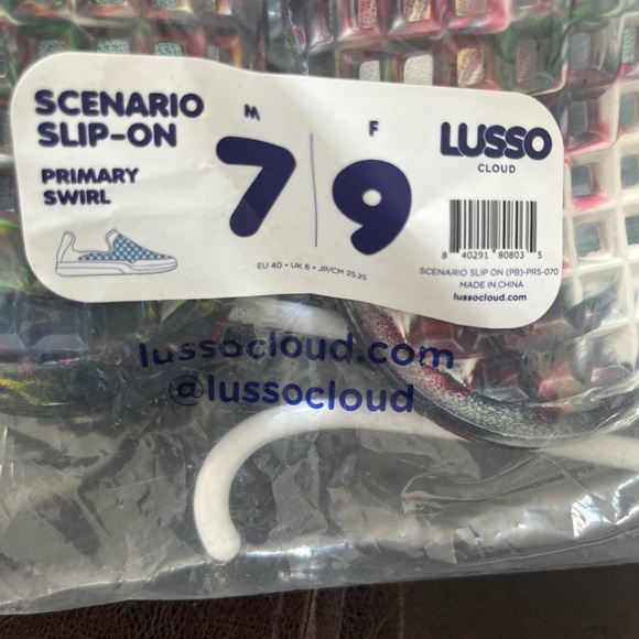 New in packaging LUSSO CLOUD SCENARIO SLIP ON - Picture 3 of 4